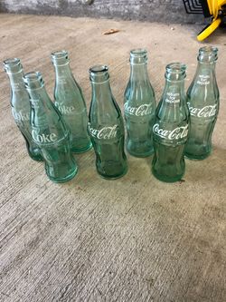 Coke a cola bottles cans , 7 Up, Coors