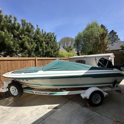 1990 Sea Ray 160 open bow