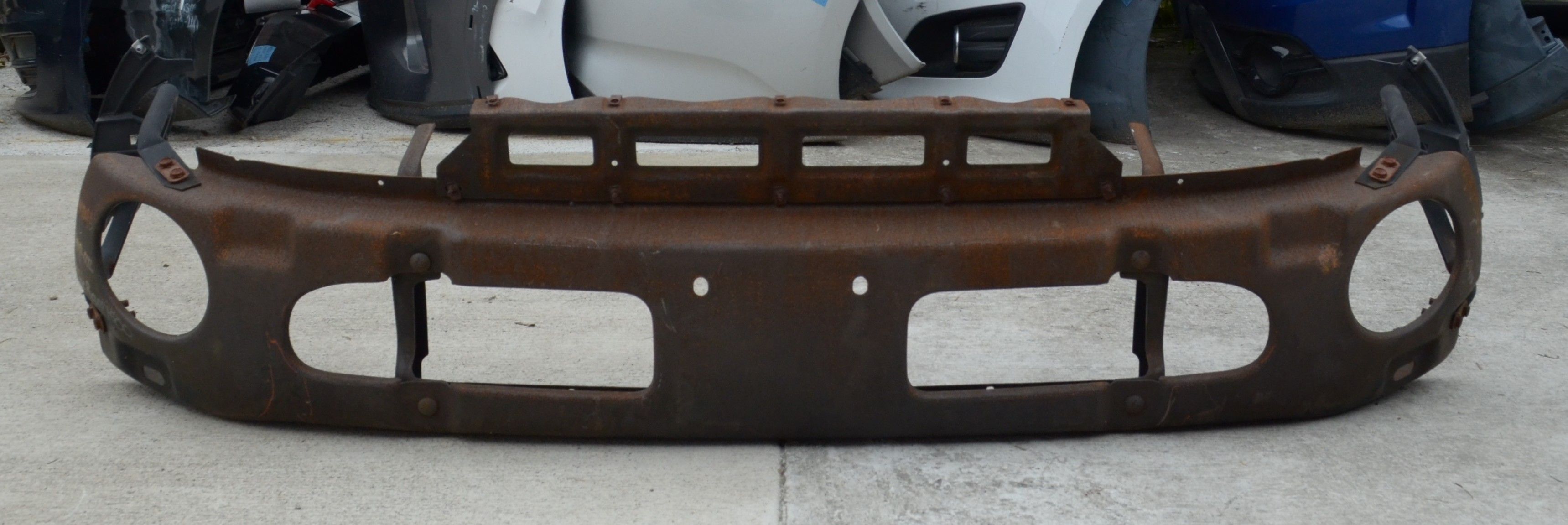 USED REF#M046 || 1999-2002 DODGE RAM 1500 || FRONT METAL BUMPER