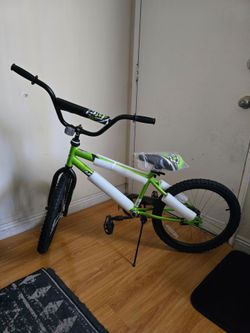 Green and Black BMX Bike