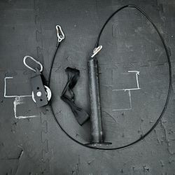 Gym Rack Pulley System