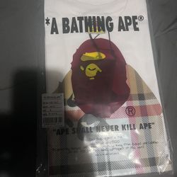 White Bourbon BAPE T-shirt 
