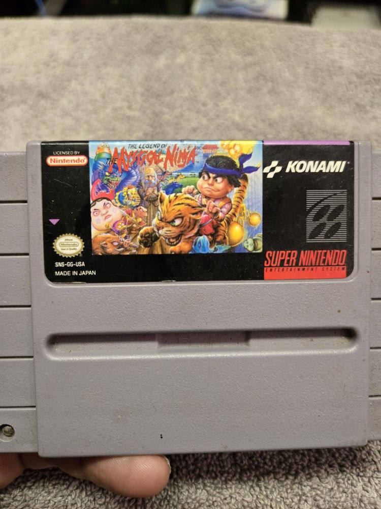 Mystical Ninja Snes