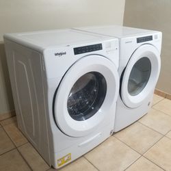 Whirlpool Washer And Electric Dryer Free Deliver And Install 6 Month warranty 