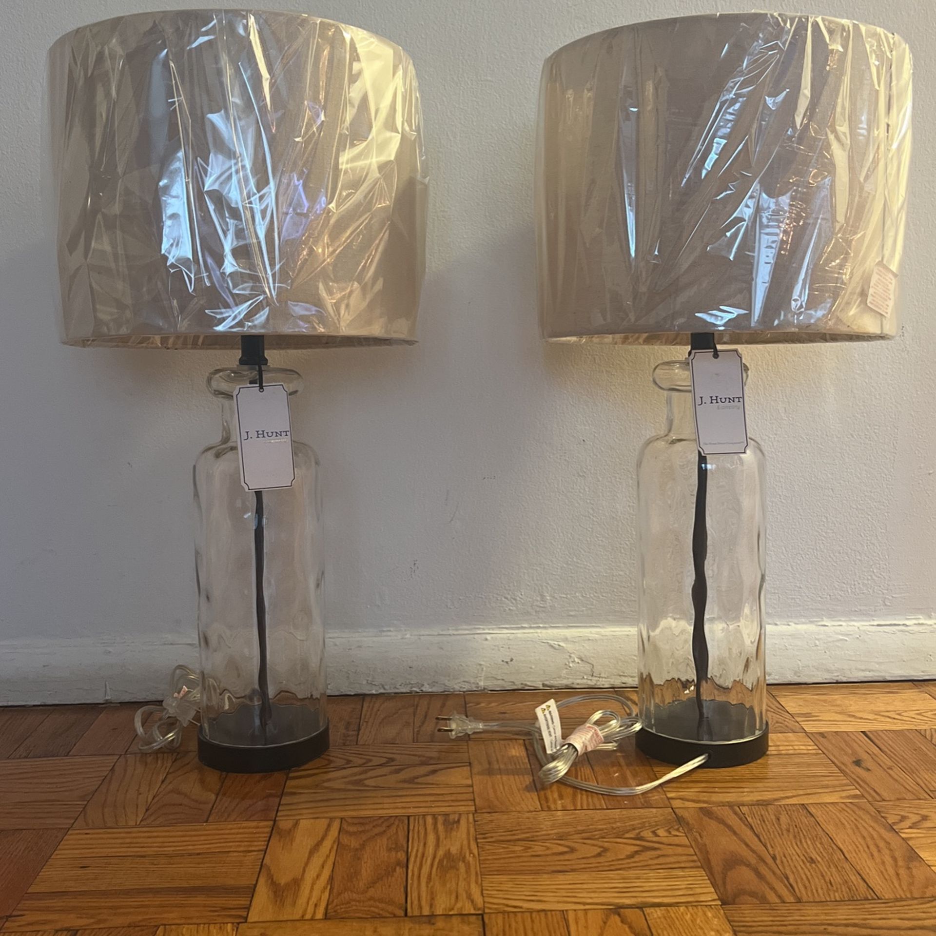 J.Hunt Laurentia Champagne Table Lamps