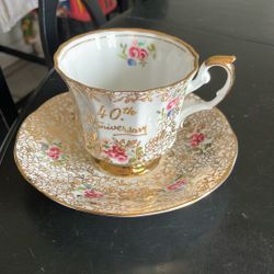 Vintage Teacup And Saucer