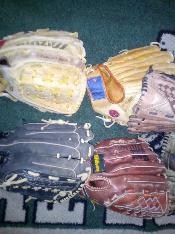 LEATHER BASEBALL GLOVE GLOVES 11 UP TO 14