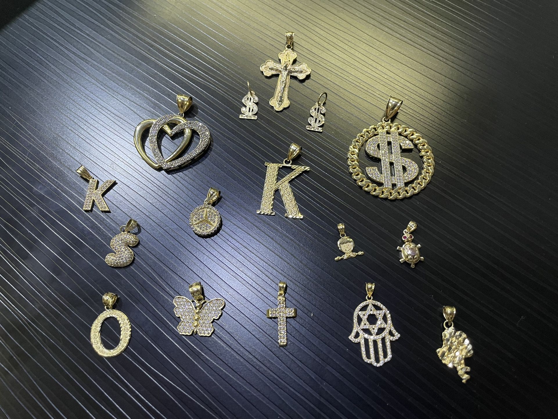 10k And 14k Pendants Ring 10k β