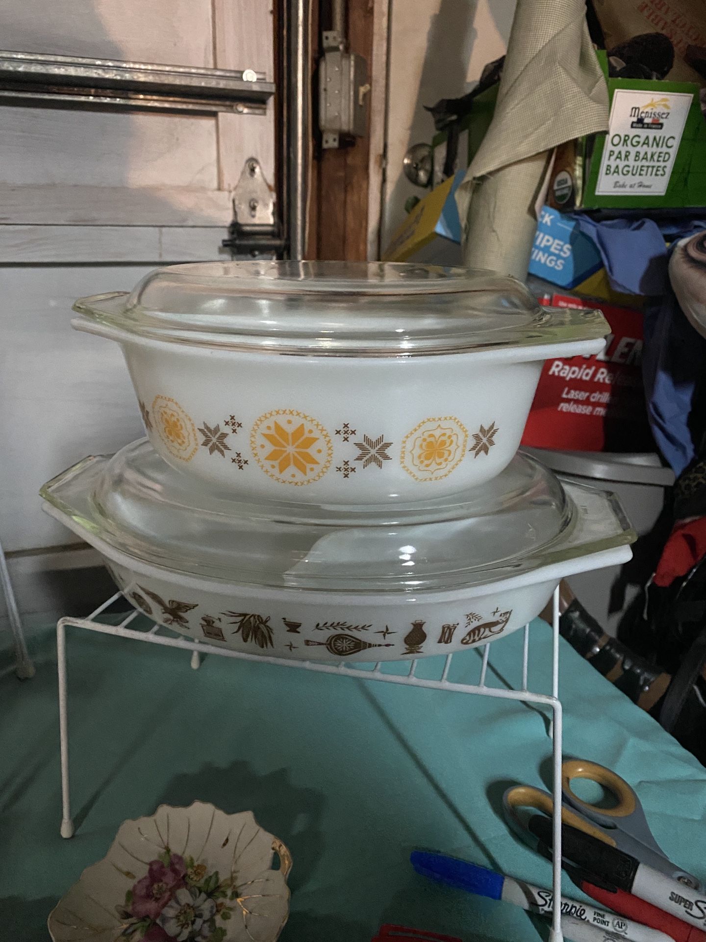 MCM Pyrex 1960s