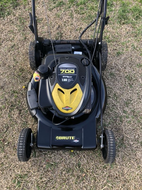 Brute 700 lawn mower sale