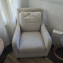 Accent Chair Gray 