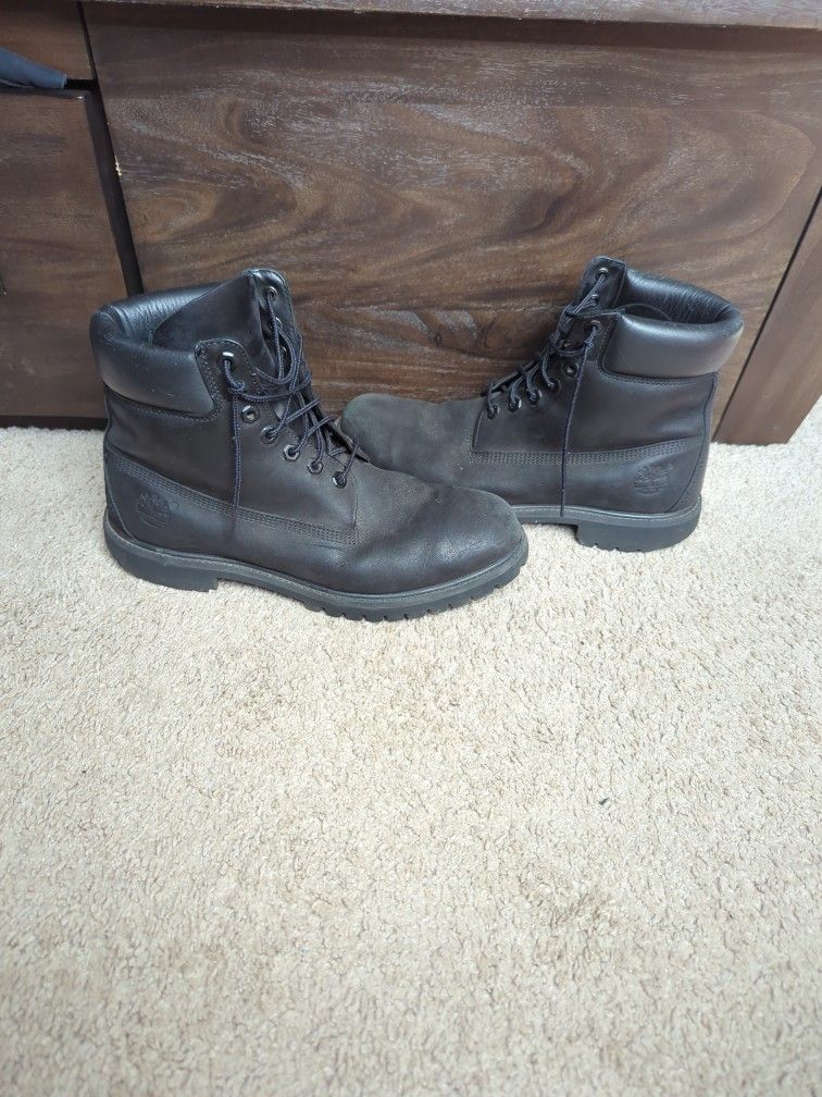 Black timberland 9.5 MEN