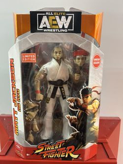 AEW Street Fighter Matt Jackson as Ryu GameStop Exclusive Limited Edition NEW