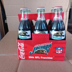 Jacksonville Jaguar Coca-Cola Six Pack