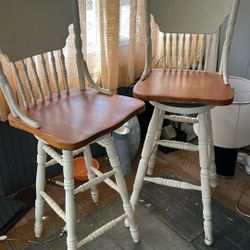 Two Swirling Two Chairs