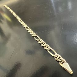 Fig Bracelet 10kt Solid Gold 