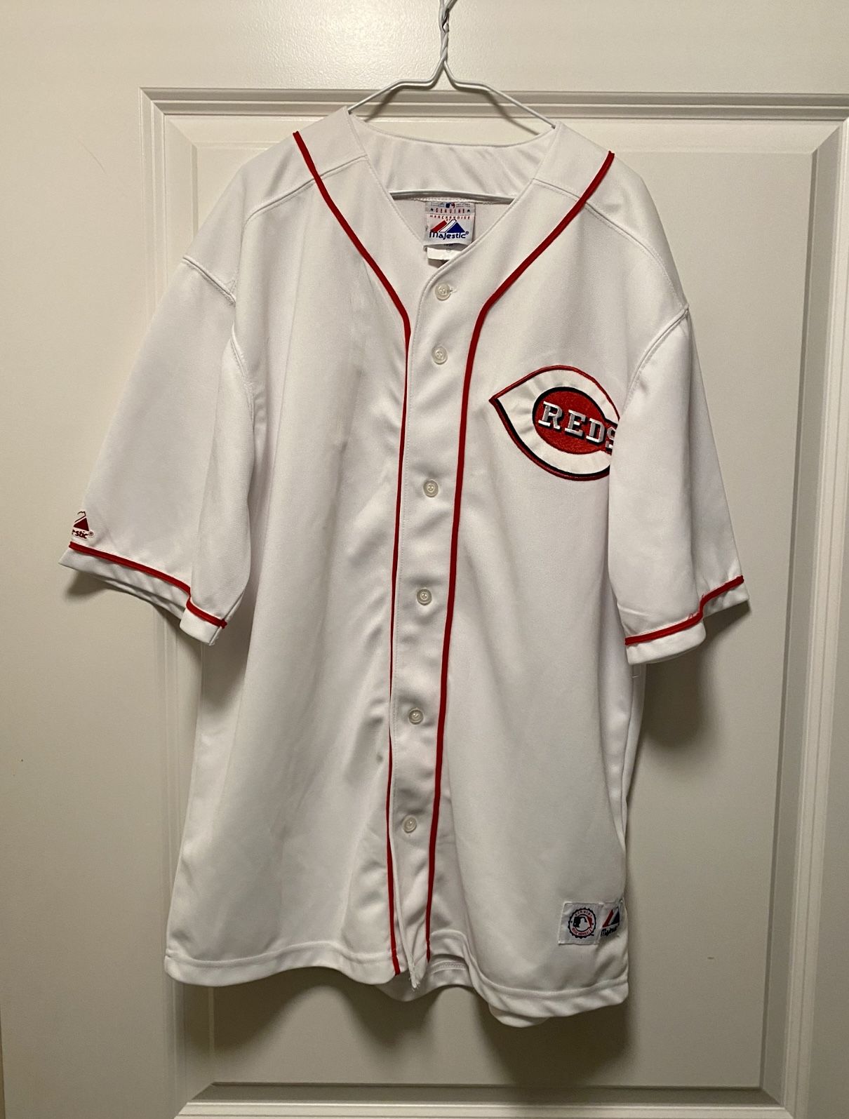 Majestic MLB Cincinnati Reds Ken Griffey Jr Jersey