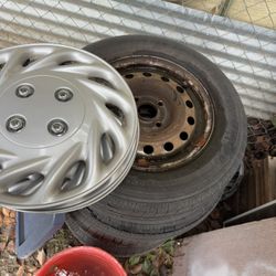 1993 Honda Civic DX Stock Rims 