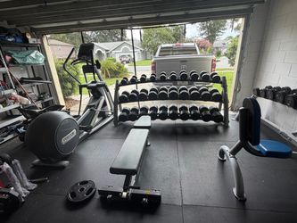 Commercial Urethane Dumbbells 5-100lbs