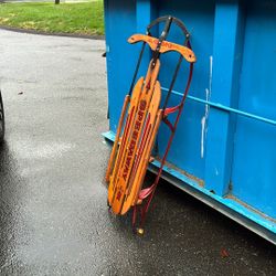 Wooden Sled