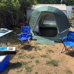 Price: $250 OBO  Everything you need for your next camping trip! This setup is clean, in good condition, and ready to use. Perfect for weekend camping