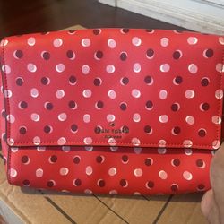 kate spade New york red/pink purse!