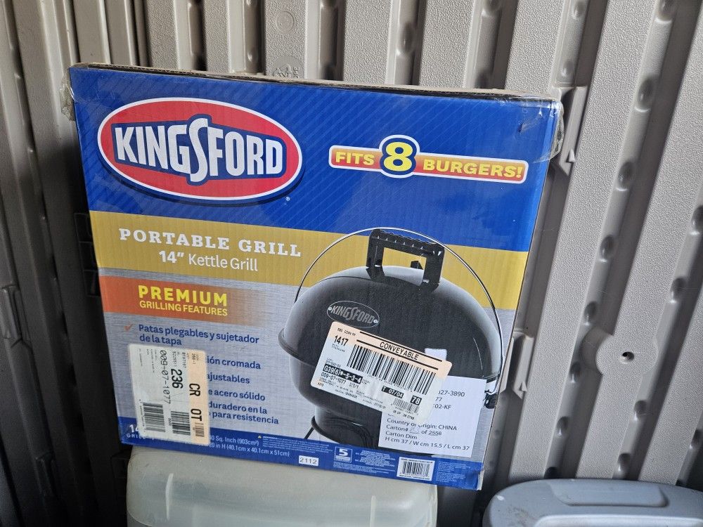 New Kings Kettle Charcoal Grill