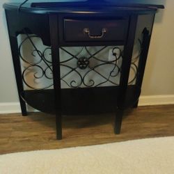 Dark Brown Entry Or Console Table 