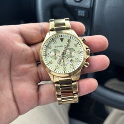 MK GOLD WATCH