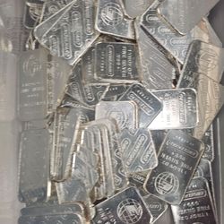 silver bars.