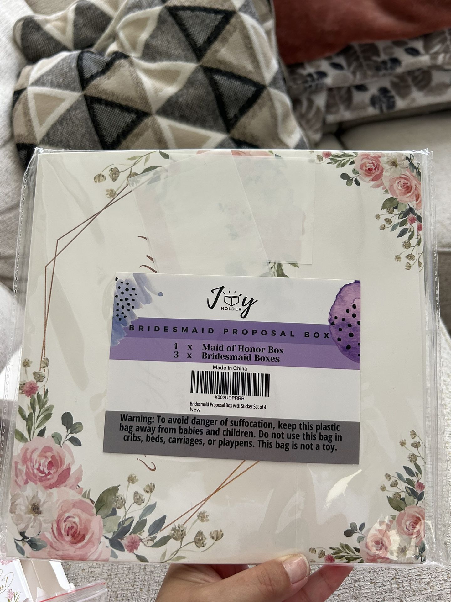 1 MOH & 2 Bride Maids Boxes