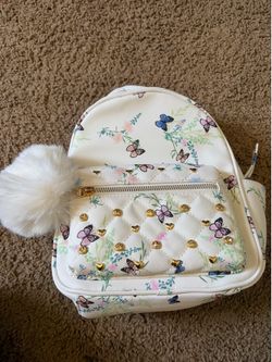 Underonesky cute mini butterfly backpack