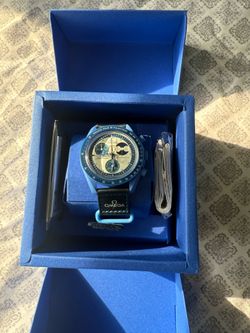 Omega swatch blue