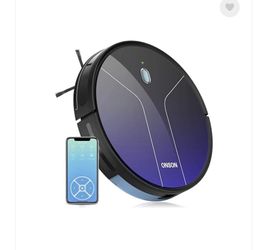 GOOVI by ONSON, 2100Pa Robot Vacuum Mapping with Wi-Fi, Robotic Vacuum Cleaner Gyro Navigation System, Voice Control, Boundary Strips Included, for Pe