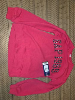 Gap Kids Pink Logo Sweatshirt Size XL (14/16)