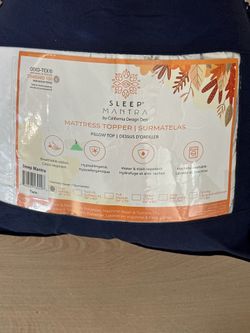 Twin Bed White Mattress Topper
