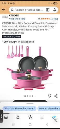 Pots and pans set
