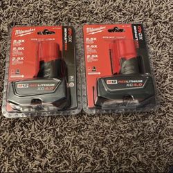 Milwaukee M12 4.0 Batteries 