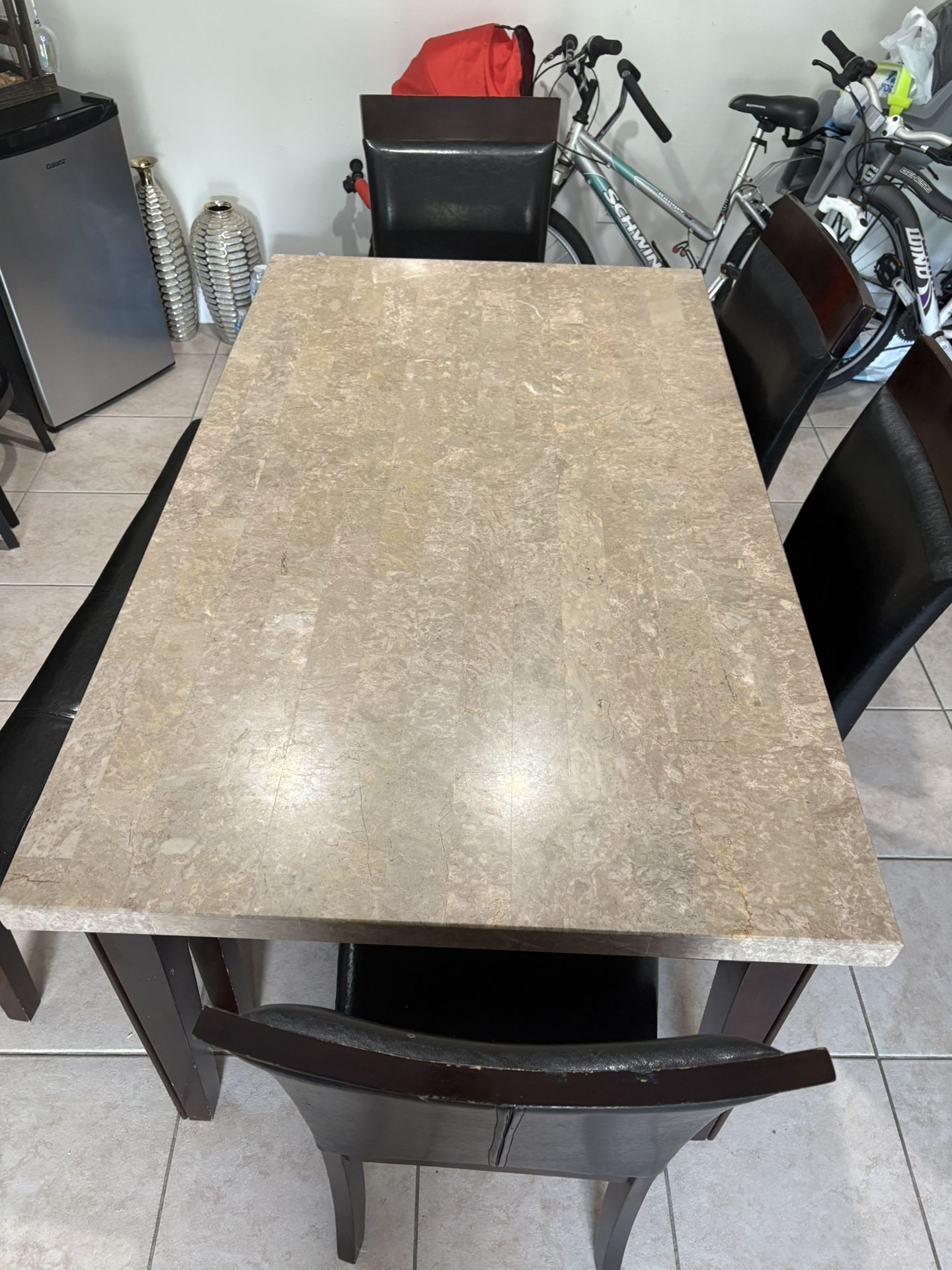 granite dining table