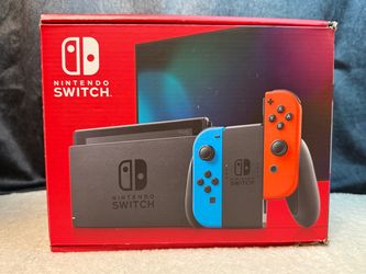 Nintendo Switch V2 HAC-001(-01) Complete Console Bundle Open Box