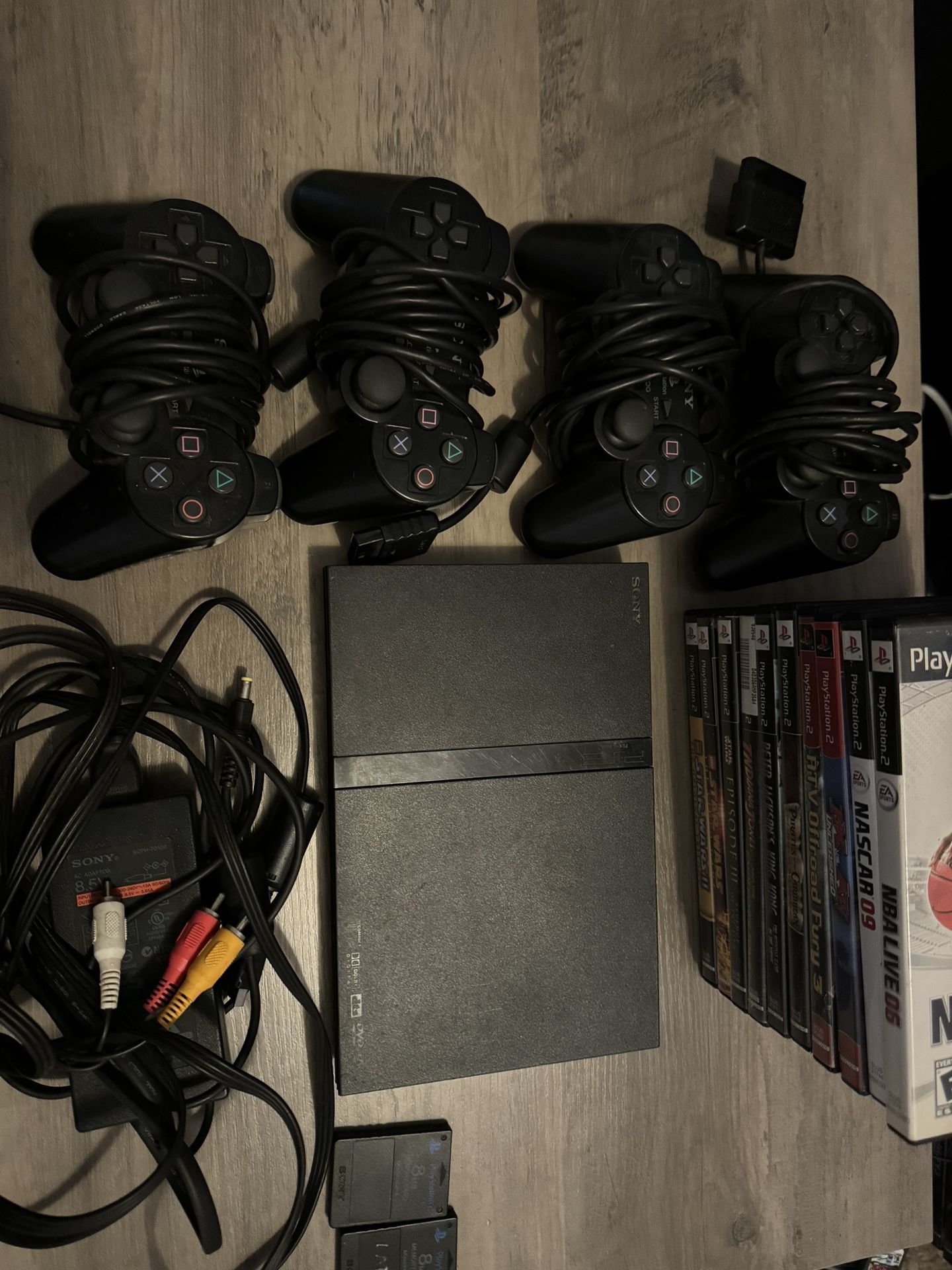 Ps2 W/ Controllers