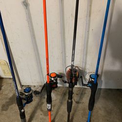Fishing Rods Poles Reels Combos