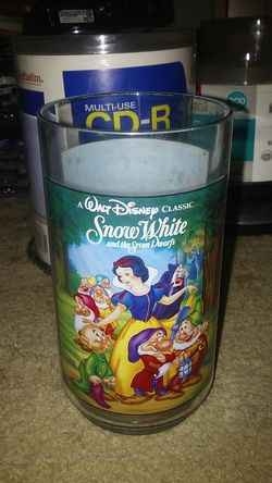 Snow White Burger King Collectible Cup #1