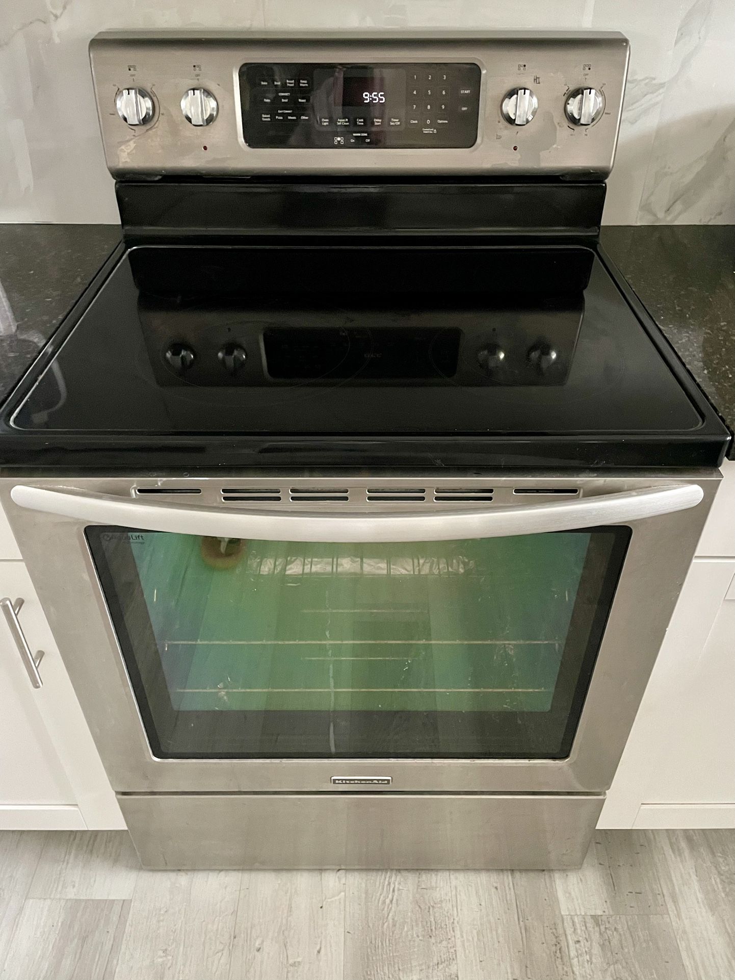 Kitchen Aid 5 Burner 30” Wide Electric Range