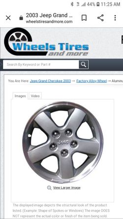 New jeep tires and rims lug pattern 114 x 4.5