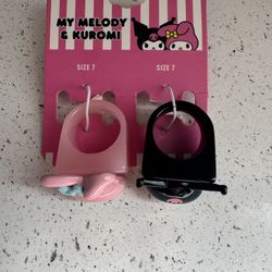 My Melody & Kuromi Rings