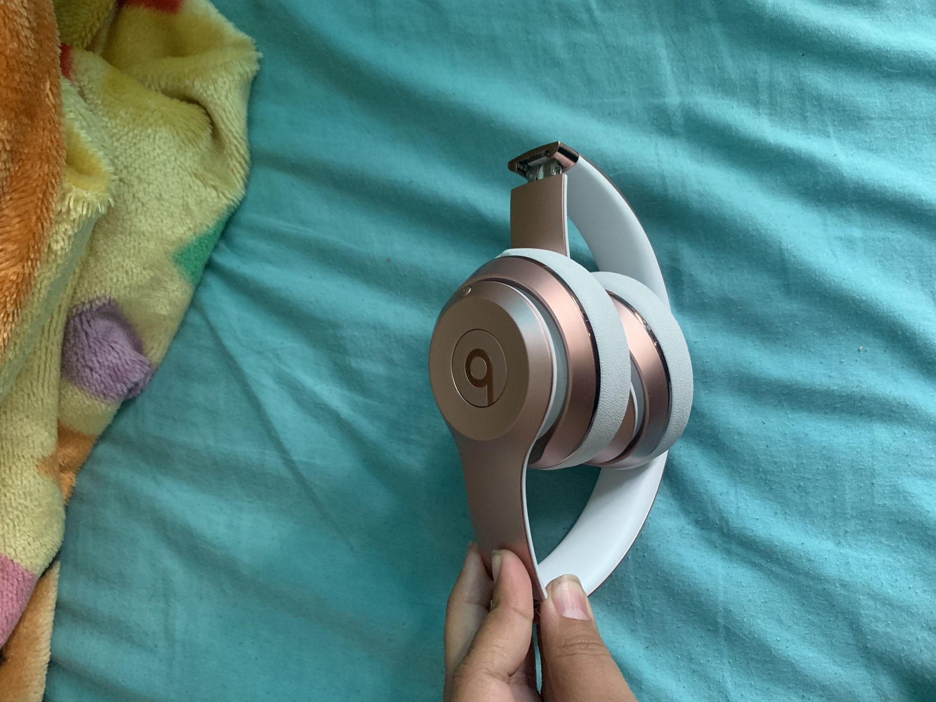 Rose gold beats wireless