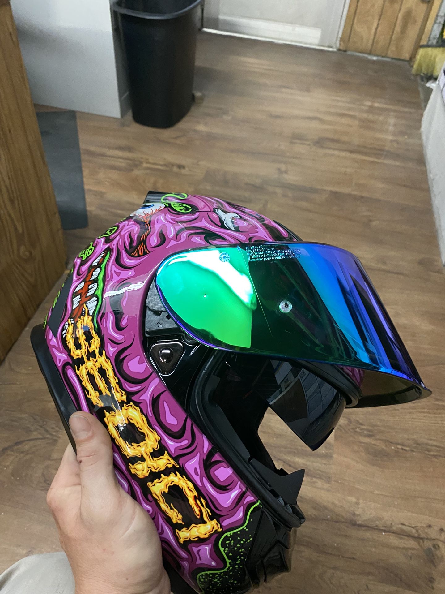 Scdici Motorcycle Helmet And Radio
