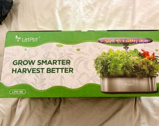 LetPot LPH-SE Smart Hydroponic Growing System + 15 Seed Pack