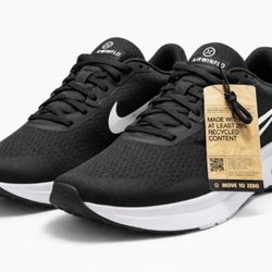 Nike Air Winflo 10 Black Running Shoes Size 10.5 New
